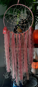 Pink beaded