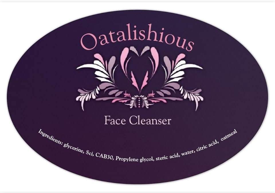 Oatalishious face cleanser