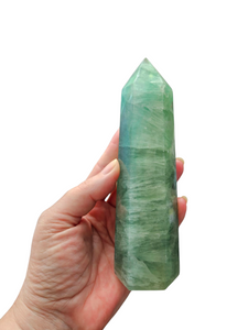 Green Fluorite Tower —