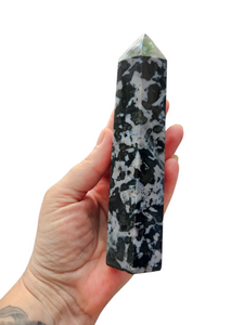Indigo Gabbro (Mystic Merlinite) Point
