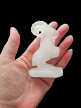 Load image into Gallery viewer, Clear Quartz ~ Carved Goat
